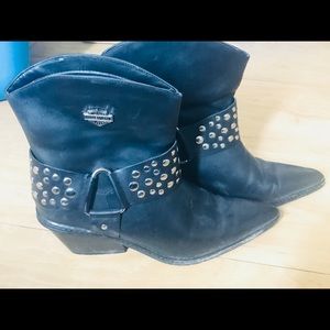 Harley Davidson Leather Boots